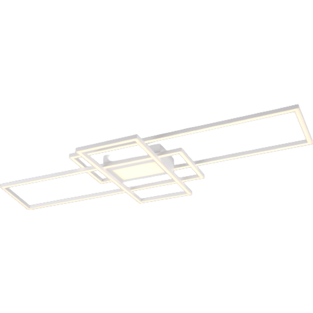 Trio Lighting Irvine LED-taklampa 3.000-6.500 K, antracit