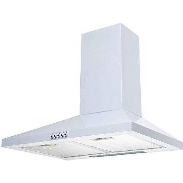 SIA CHL60WH 60cm White Pyramid 3 Speed Chimney Cooker Hood Kitchen Extractor Fan