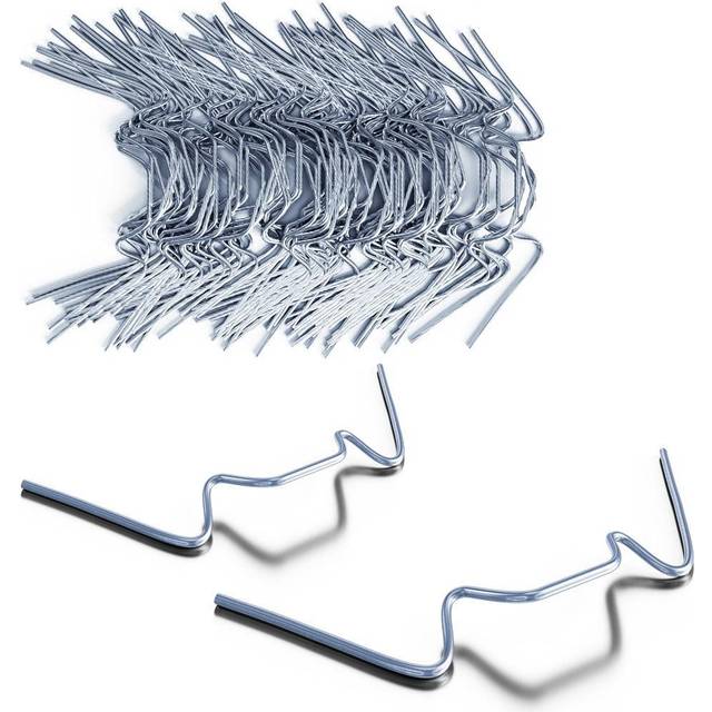 Greenhouse Glazing Clips Set 85x30mm for Up To 6mm Polypropylene Glass 1.5mm 50 pieces