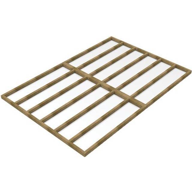 Forest Garden 10' x 8' Shed Base Pressure Treated, Brown