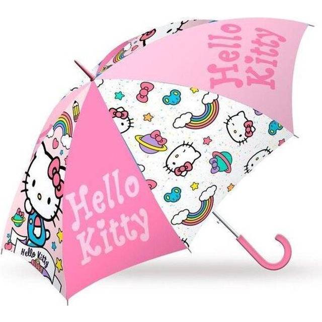 Textiel Trade Girl's Hello Kitty Stick Umbrella -