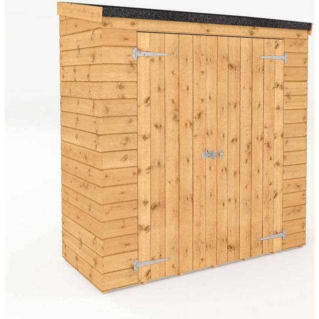 Mercia Shiplap Pent Storage 6x2;6 - Brown