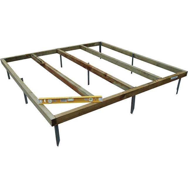 Forest Garden 8 x 6ft Wooden Shed Base - Forest