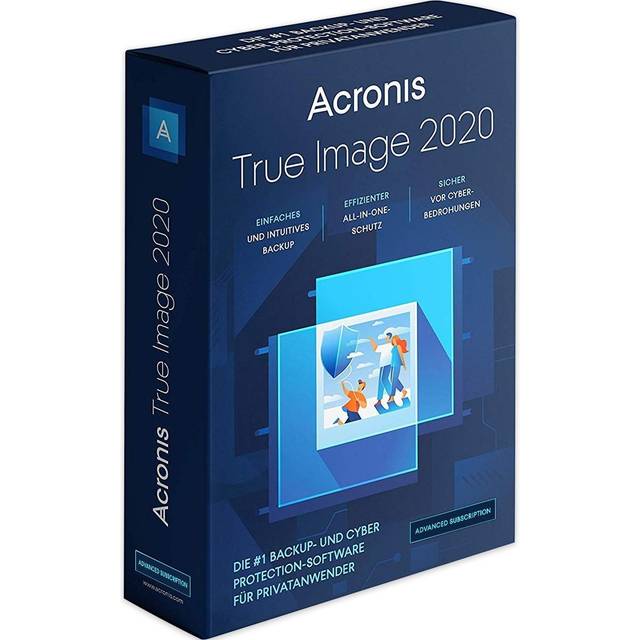 Acronis True Image 2021 Advanced 1 Jahr inkl. 250 GB Cloud