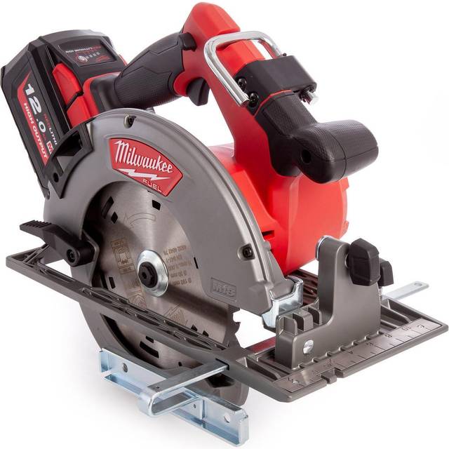 Milwaukee M18FCS66-121C M18 FUEL 18V 190mm Circular Saw Kit - 12Ah Battery Charger and Case
