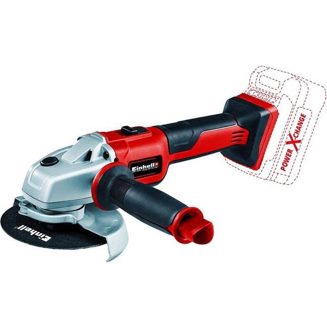 Einhell 18v Cordless Brushless Angle Grinder 115mm Axxio Power X-change Pcx Bare