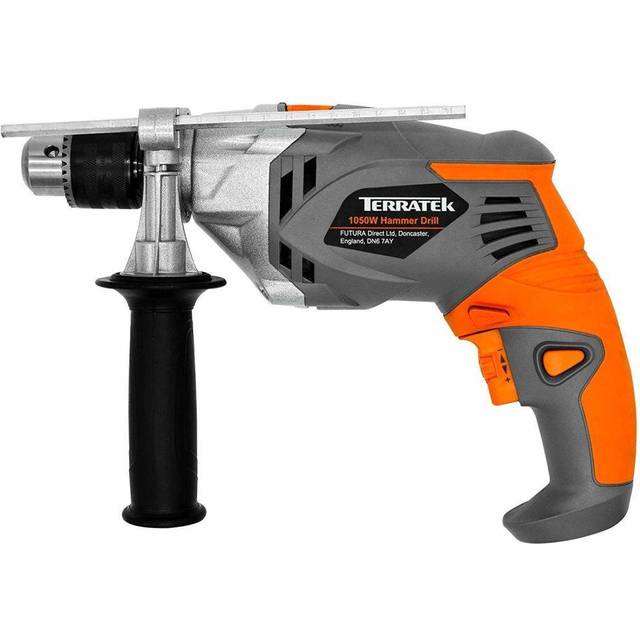 Terratek - 1050W Powerful Variable Speed Electric Hammer Drill