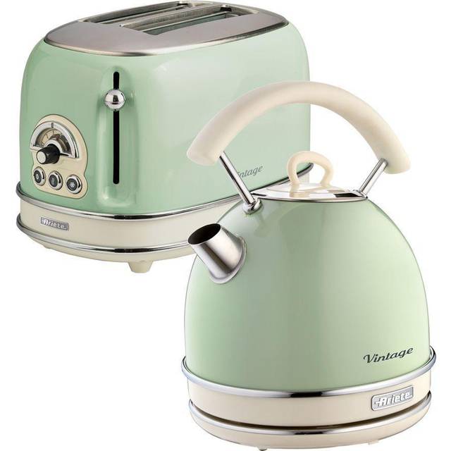 2 Slice Bread Toaster & 1.7L Illuminating Electric Kettle Set