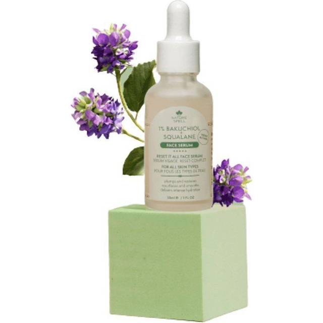 Nature Spell 1% Bakuchiol + Squalane Face Serum 30ml Bottle