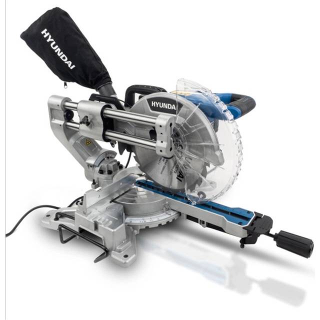 Hyundai 2000W Electric Mitre Saw / Chop Saw with 255mm Blade, 230V | HYMS2000E