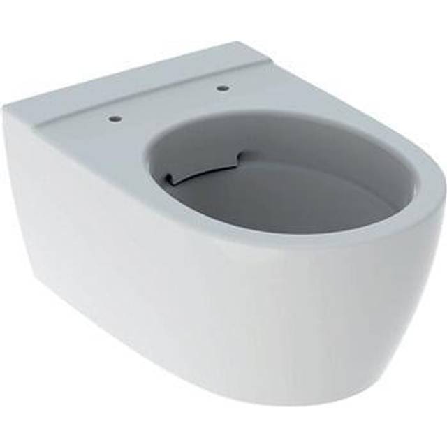 Geberit iCon Wall-Hung Rimless Toilet Pan, White (204.060.000)
