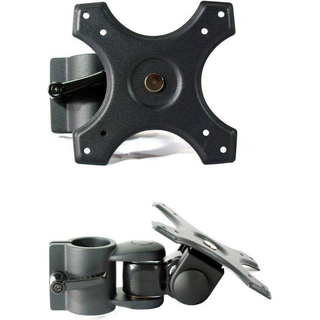 "15 to 22"" 35mm Monitor TV Pole Mount Bracket DJ Mast Speaker Stand Screen Holder"