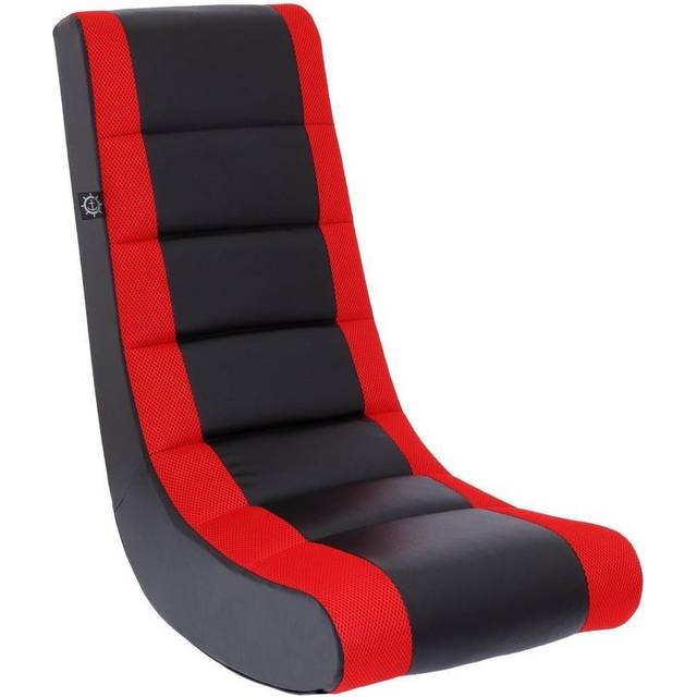 X Rocker Maverick Gaming Chair - Black (110cm H X 61cm W X 66cm D)