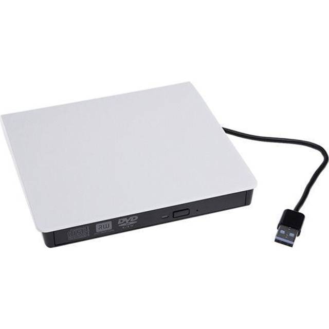 Extern USB 3.0 DVD-brännare – kompakt och plug-and-play