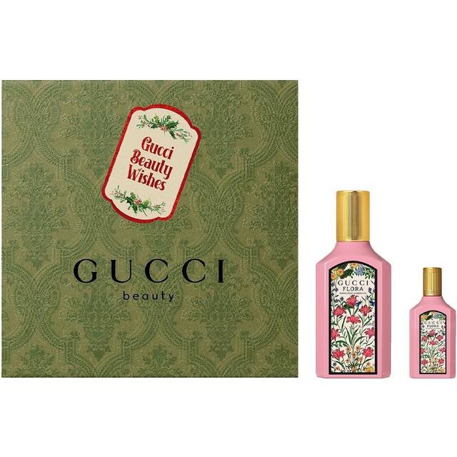 Gucci Flora Gorgeous Gardenia Eau de Parfum Gift Set 50ml EDP + 10ml EDP