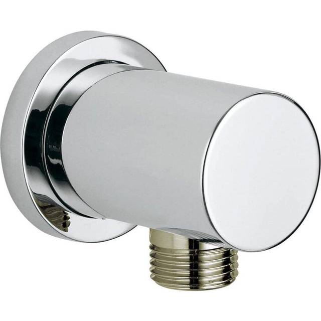 Grohe Minimalis Elbow - Circle Plate, Silver