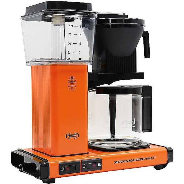 Moccamaster KBG Select Coffee Machine - Orange