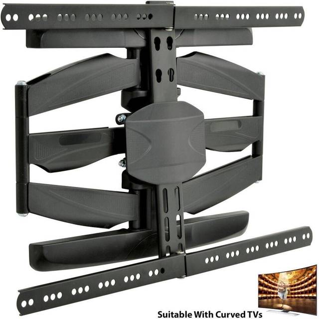 32 To 65 Full Motion Curved Tv Wall Bracket Cantilever Tilting Screen Mount