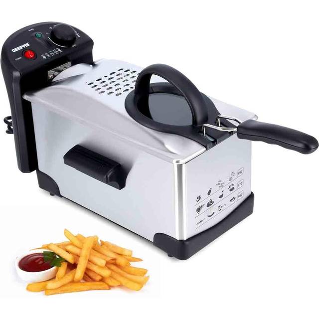 3L Stainless Steel Deep Fat Fryer With Viewing Window