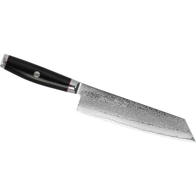 Yaxell - Super Gou Ypsilon Kiritsukkniv Med Knivskydd 20 Cm - Svart