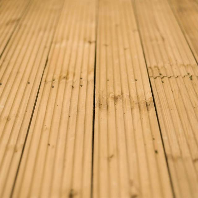 Forest Garden Patio Deck Board - Pressure Treated 2.4m (5 Pack)