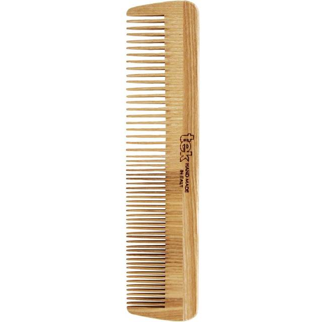 Tek Large Wooden Comb With Medium Sized And Fine Teeth
