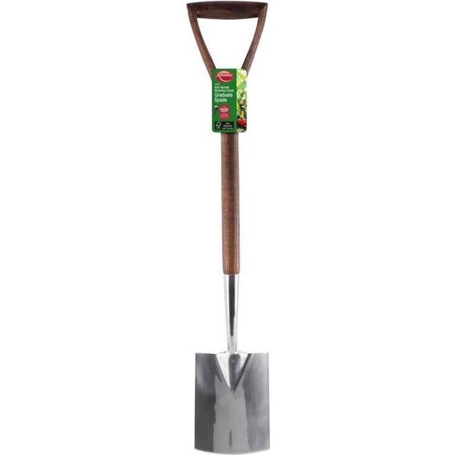 Ambassador Ash Handle Graduate Digging Spade Stainless Steel