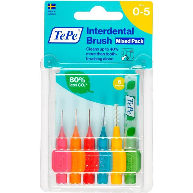 TePe Gap Brushes Original MIX Pack - 6 storlekar