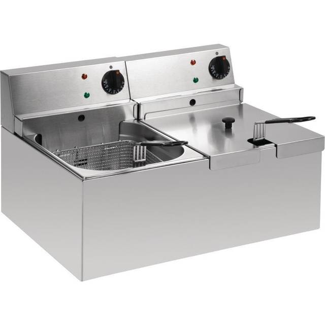 Lincat Twin Tank Twin Basket Countertop Electric Fryer LDF2