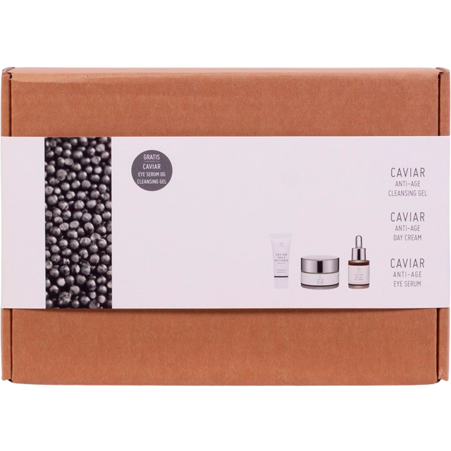 Naturfarm Gaveæske Caviar Cleansing Gel Day Creme, Eye Serum