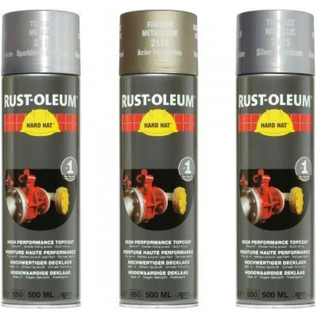 RUST-OLEUM Sprayfärg Hard hat fluorescerande (Kulör: Silver aluminium)