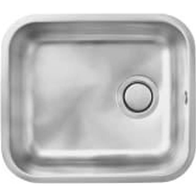 Carron Phoenix Zeta 1 Bowl Kitchen Sink - Stainless Steel