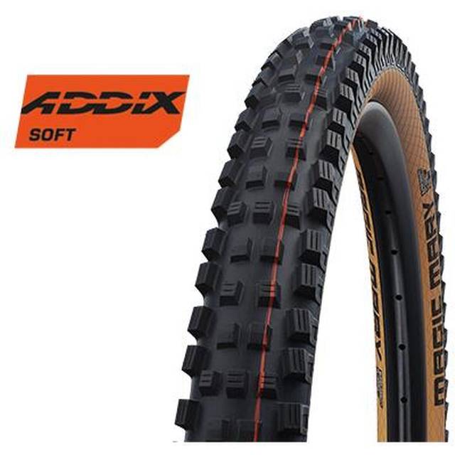 Schwalbe Magic Mary Super Gravity Soft TLE - Folding Tyre - Black/Bron