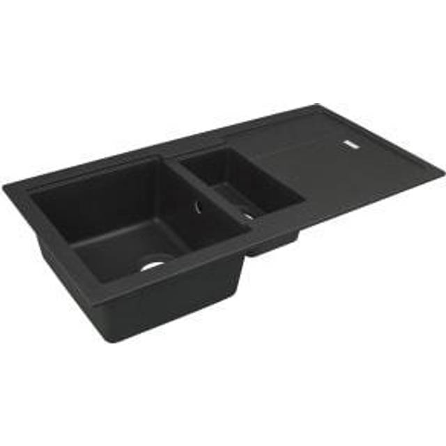 Franke Bali 1.5 Bowl Composite Kitchen Sink - Black