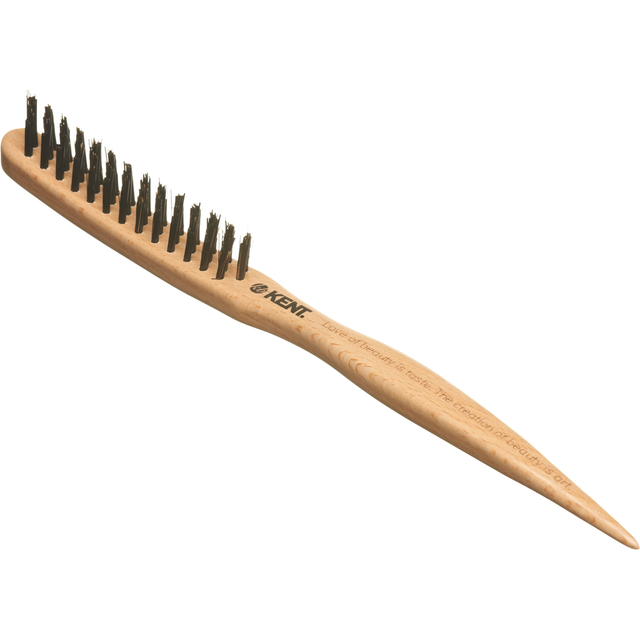 Kent Brushes Back-Combing Brush Tuperingsborste Waves