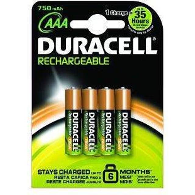 Duracell HR3-B Nickel Metal Hydride 750mAh 1.2V rechargeable battery