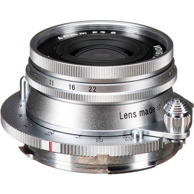 Used Voigtlander 40mm f/2.8 Heliar Aspherical VM Lens Silver