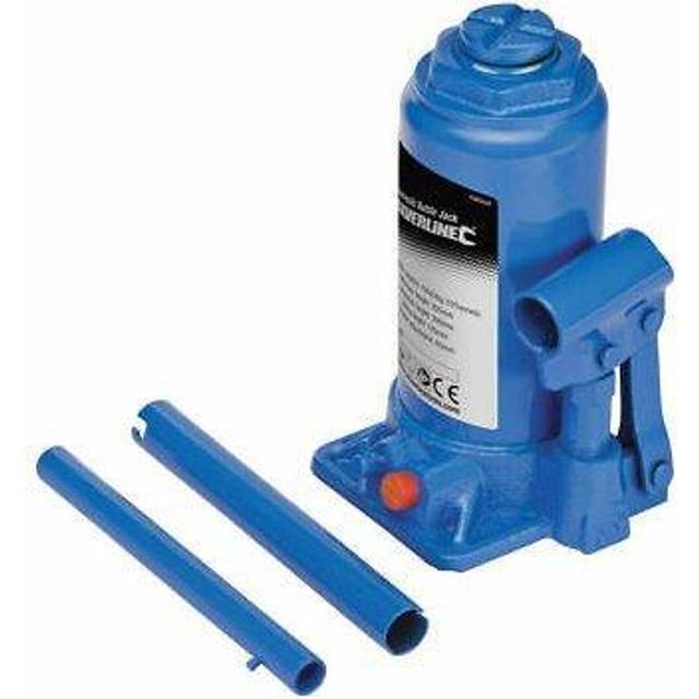 Silverline Bottle Jack 2 Ton 2T Tonne Hydraulic Lifting Car Van Truck 427711