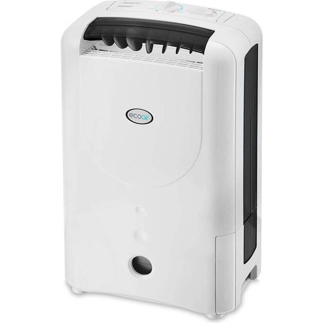 EcoAir DD1S MK3 Desiccant Dehumidifier Black 7.5L Antibacterial Filter