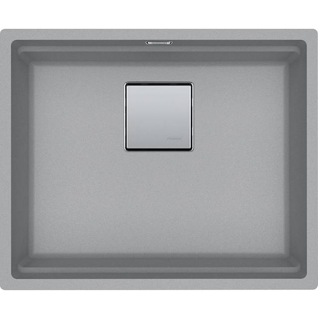 Franke KNG110 52 SG Kubus Fragranite Single Bowl Undermount Sink - STONE GREY
