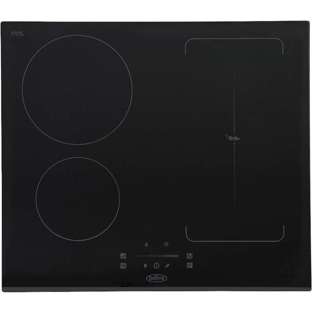 BELLING IHL603 59 cm Electric Induction Hob - Black, Black