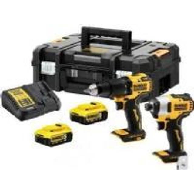 Dewalt Dck266p2t 18v Dcd796 Combi Drill + Dcf887 Impact Driver 2 X 5 Ah Kit