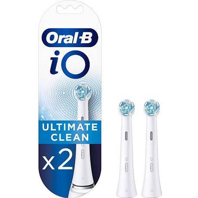 Oral-B iO UClean tandbørstehoveder 2-pak (På lager i varehus)