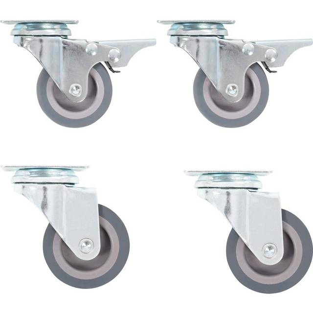 vidaXL 8 pcs Swivel Casters 50 mm