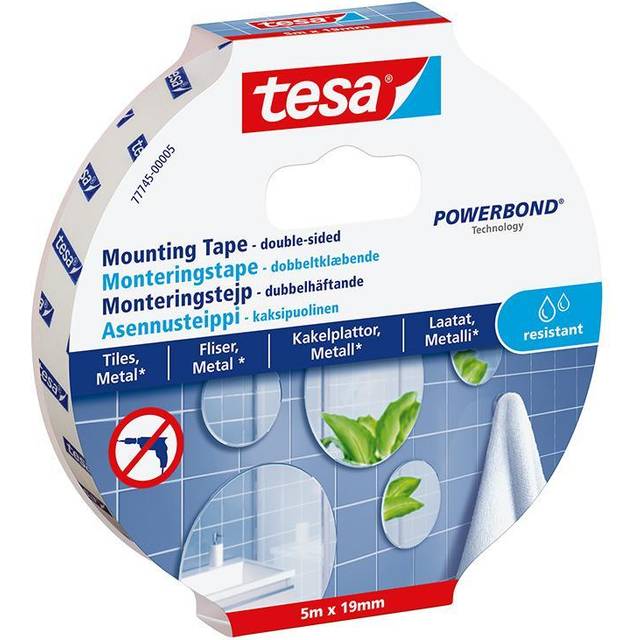 Monteringstejp Tesa Tsms Kakel Spegel 5M