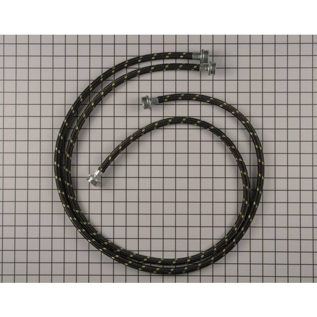 Whirlpool 8212487RP Genuine OEM Fill Hoses For Washers  5 Feet Black Accessory