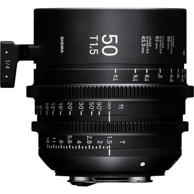 Sigma Cine 50mm T1.5 FF Metric Lens - PL-i Mount