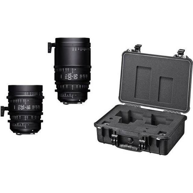 Sigma Cine High Speed Zoom Metric Lens Kit - PL Mount