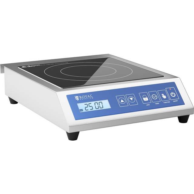Royal Catering Induktionsplatta - 3500 W - LCD RCIK-3500GP