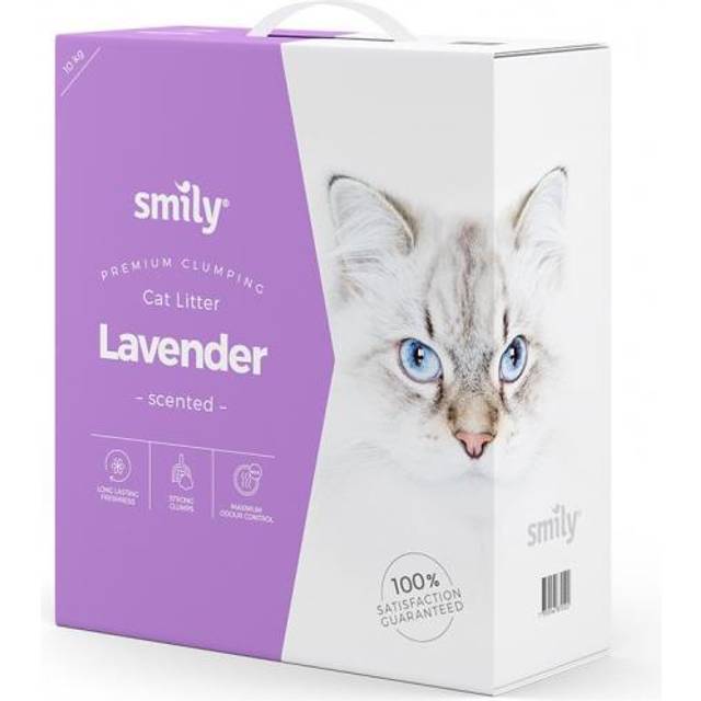 Smily Kattsand Lavendel (10 kg)